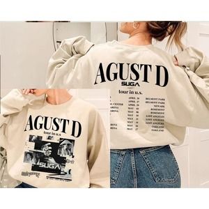 Suga Yoongi Shirt, Agust D Tour 2023 Shirt, Daechwita Shirt 2 Sided Sweatshirt